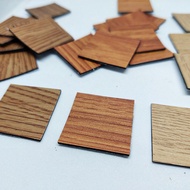KAYU Miniature Vinyl Ceramics / Wood Grain Vinyl Floors / Vinyl Floor Stickers