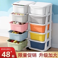 ‍🚢Storage Cabinet Thickened Drawer Storage Cabinet Storage Box Children's Plastic Wardrobe Large Storage Cabinet