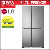 LG GS-B6472PZ 647L SIDE-BY-SIDE FRIDGE ( 3 TICKS) + FREE $50 VOUCHER BY LG (UNTIL 31/05/2024)