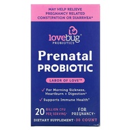 LoveBug Probiotics, Prenatal Probiotic, 20 Billion CFU, 30 Count