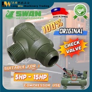SWAN 100% Original Air Compressor Check Valve for SV-205 SWP-301 SWP-415 Sparepart Replacement Alat 