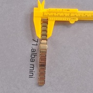 rantai jam tangan Alba mini warna kuning bekas no 71