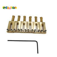 Electric Guitar Bridge Saddles Brass 10.5MM Tremolo Parts Electric Guitar Bridge String Saddle Guita