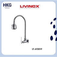 LIVINOX LT-AT201F PILLAR SINK TAP SINGLE FLEXI SPOUT SPRAYER
