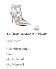 《代售 VICTORIA'S SECRET》, 全新 T-STRAP GLADIATOR PUMP 高跟涼鞋