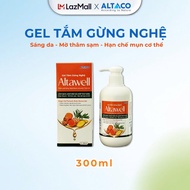 Gel Tắm Gừng Nghệ Altawell - Hỗ trợ Ngừa Thâm Mụn Dưỡng Sáng Hồng Da