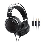 FiiO/JadeAudio JT1 Professional 3.5mm Studio Headphones for Recording Gaming with Microphone 50mm Di