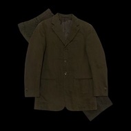 Armani Collezioni 3B Suit Armani 高端支線 苔綠色成套西裝