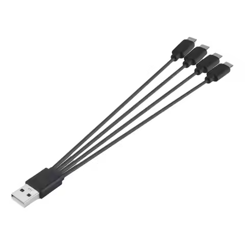 Hot Sale 1Pcs 4 In 1 Multi-USB C Splitter Charging Cord For Huawei Tablet Laptop PC USB Type C Fast 