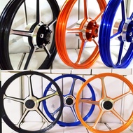 SPORT RIM ENKEI FG505 READY STOCK SIZE (1.4 / 1.6) - 17 INCI READY STOCK RIM FG505