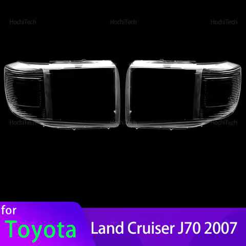 For Toyota Land Cruiser J70 70 Series 2007 Car Headlamp Cover Transparent Housing Front Headlights L