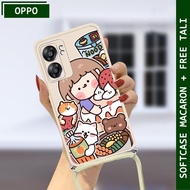 [SUV09] Softcase MacaronTALI Oppo A18 A38 A58 A78 A17K A17 A54S A77S A57 2022 A76 A96 RENO 12 12F RE