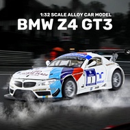 BMW Z4 GT3 Mô Hình Xe Hợp Kim Tỷ Lệ 1:32 Xe Mô Hình Đúc Bộ Sưu Tập Đèn Âm Thanh Cho Người Yêu Xe Quà