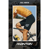 BIB Skull Monton BLACK MEN'S cycling shorts moontoon jersey