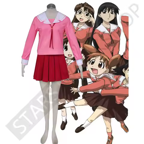 Azumanga Daioh Cosplay Costume Female High School Uniform Sailor Suit