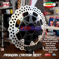 BEAT 260 MM DISC PLUS BRACKET / 260MM BEAT BSM DISC DISC FREE BRACKET | BEAT DISC BRAKE PLUS 260MM B