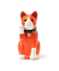 現貨日本製 Beams Japan 招牌橙色瀬戶招財貓