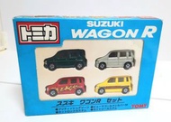絕版TOMY tomica 多美車SUZUKI WAGON R 細車套裝 盒較舊