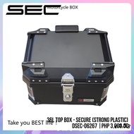 Sec Topbox 36 Liters Top Box for Motorcycle Top Box - SECure (Strong Plastic) (DSEC-06267)