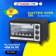 Butterfly ( BUT-BEO-5221  ) Basic Oven Rotisserie And Convection Function Fan 20L Ketuhar