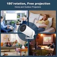 HY300 PRO Projector Android 13.0 system Wi-Fi 6 and Bluetooth 5.2 Supports 1080P and 4K resolutions 
