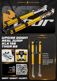 Shock Upside Down USD Real Jump Klx 150 Full Cnc 02 Thor
