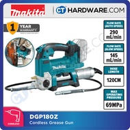 MAKITA DGP180RT / DGP180Z 18V CORDLESS GREASE GUN 69 MPa | 120 cm (47-1/4") | AUTO SPEED 290L/MIN