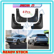 【J349】Fender Untuk Kereta Jaecoo J7 Wheel Mudguards Front Rear Splash Guards Mud Flaps (Not Suitable