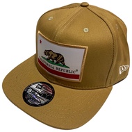 TRUCKER CAP VINTAGE REPUBLIC CALIFORNIA USA HIGH QUALITY CAPS BROWN CAPS &amp; HATS