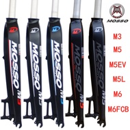 Mosso MTB Road Bike Front Fork 26/27.5/29er V-Brake Compatible M3/M5/M5E/M5EV/M5L/M6 Cone Glos