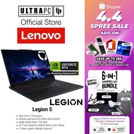 Lenovo Legion 5 Gaming Laptop — RTX 5050 - Intel Core i7-14700HX - 15.1" WQXGA OLED (For Gamers & Cr