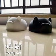 {Pets Have Home} Teddy Bichon Stainless Steel Dog Bowl Cat Cartoon Food Pet Feeder