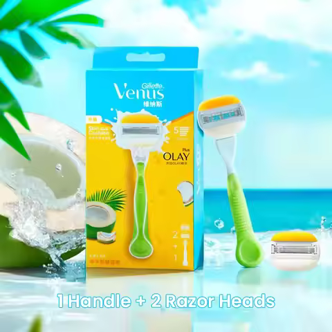 Gillette Venus Razor Venus Women's Razor Coconut Scent with Skin-care Air Cushion 1 Handle 2 blades