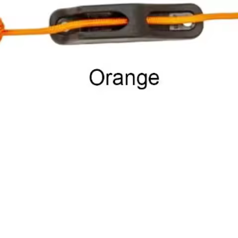 Downrigger Weight Retriever with 86.6 Inches Cord Fairlead Cleat Fishing Rig Tool for Trolling and D