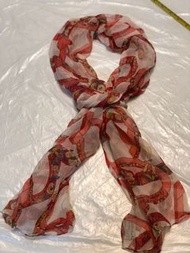 Salvatore Ferragamo Scarf 100% Silk / 絲巾 100%