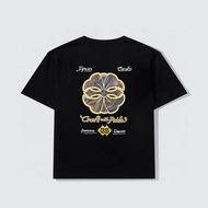 Evisu New Style Loose Printed Sports Short Sleeve T-Shirt Men