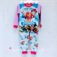 CM008 Girl Cartoon Cotton Sleepwear Pajamas Set (2y, 3y, 4y)
