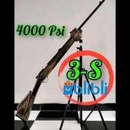 MAINAN SENAPAN ANGIN PCP LUGER SAMYANG 27/70 MONEL 4000 PSI ASLI