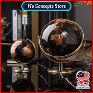 【Ready Stock】World Globe Decoration Globe World Map Globe Modern Home Decor Geography Education Offi