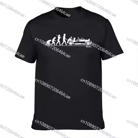 Caterham Seven 7, camiseta Evolution of Man Camiseta Camisa