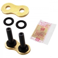 DID Oring chain Connector Rivet 520 525 VX3 G&B Gold made in japan +chain grease connecting link