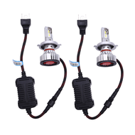 F2 H4 LED Car LED Canbus 72W 12000lm 6500K Auto Headlamp Fog Light Bulbs