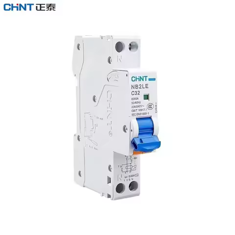 CHINT NB2LE Type A AC 1P+N Residual Current Operated Leakage Protection Switch Circuit Breaker RCBO 