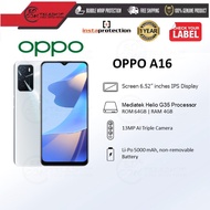 OPPO A16 with Screen Insurance | Set Malaysia