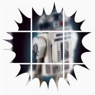 2411pcs R2-D2 ( 2021 Model ) ( 62001  81045 05043 99914) Building Blocks Toys