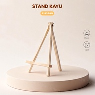 Wooden Easel Tripod Stand Wooden Canvas Stand Painting Frame 18x24CM