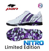 PAN รองเท้าฟุตซอล รุ่น NITRO รองเท้าฟุตบอลหนังสังเคราะห์ ทนทาน พื้นยางคุณภาพสูง