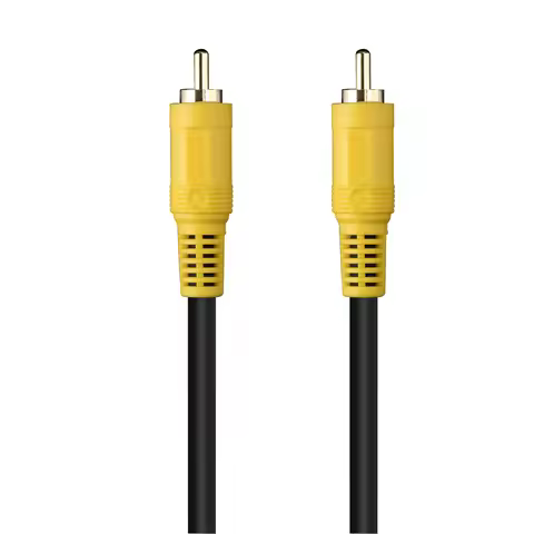 HIFI RCA Cable Right Angle SPDIF 5.1 Male to Male Coaxial Digital Audio Video AV Speaker Cable 75ohm