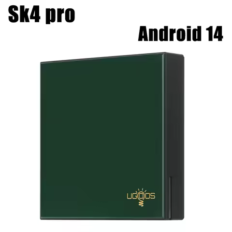 SK4 Pro Android 14 TV Box 4GB 64GB Amlogic S905X5M-K WiFi6 BT5.4 4K@60fps HDR Dolby Vision DTS Audio