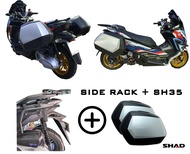 แร็คข้าง + กล่อง SHAD 23 - SHAD 35 Aluminium สำหรับ ADV350 Side Rack ADV 350 SH23 SH35